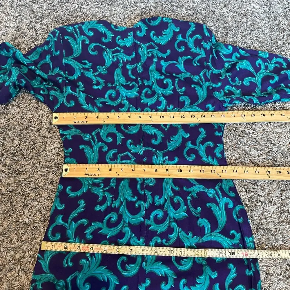 Vintage dress purple